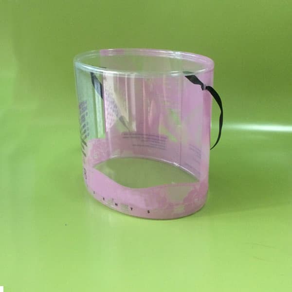 Plastic Clear PVC Round Box